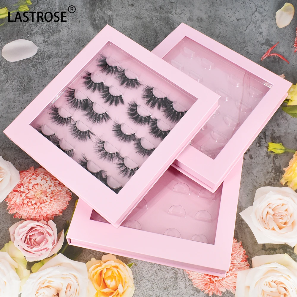 Eye Lashes Box Empty Unique Eye Lash Packaging With Logo Luxury Paper ...