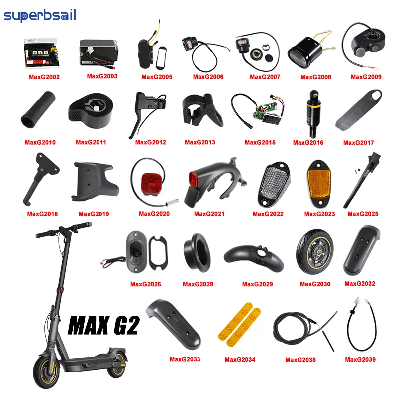 Superbsail High Quality Original Spare Parts For Ninebot Max G2 Electric Scooter Controller Throttle Replacement Repair part details