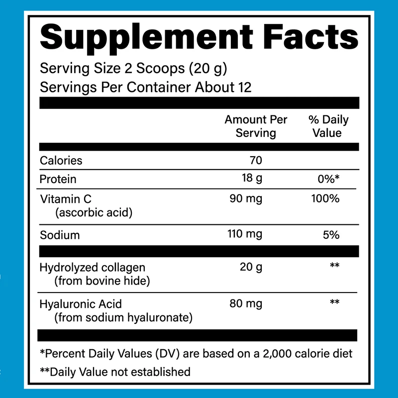 Dietary Supplement Maximum Absorption Enhancer Fish Multi Collagen Peptide