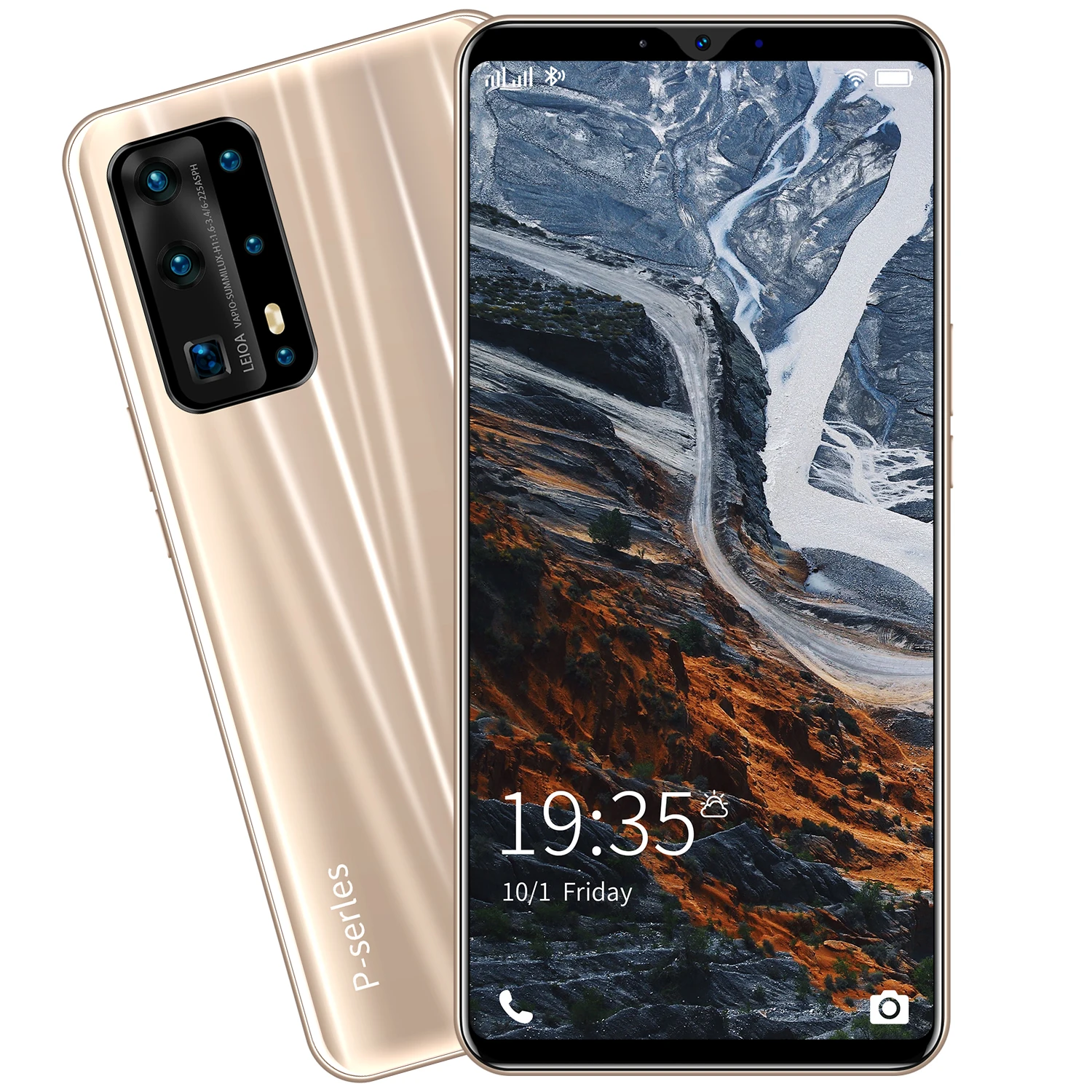 2020 новый большой экран 4G Android смартфон 5,8 дюйма 6 ГБ + 64 ГБ пользовательские мобильные телефоны P43 PRO смартфон