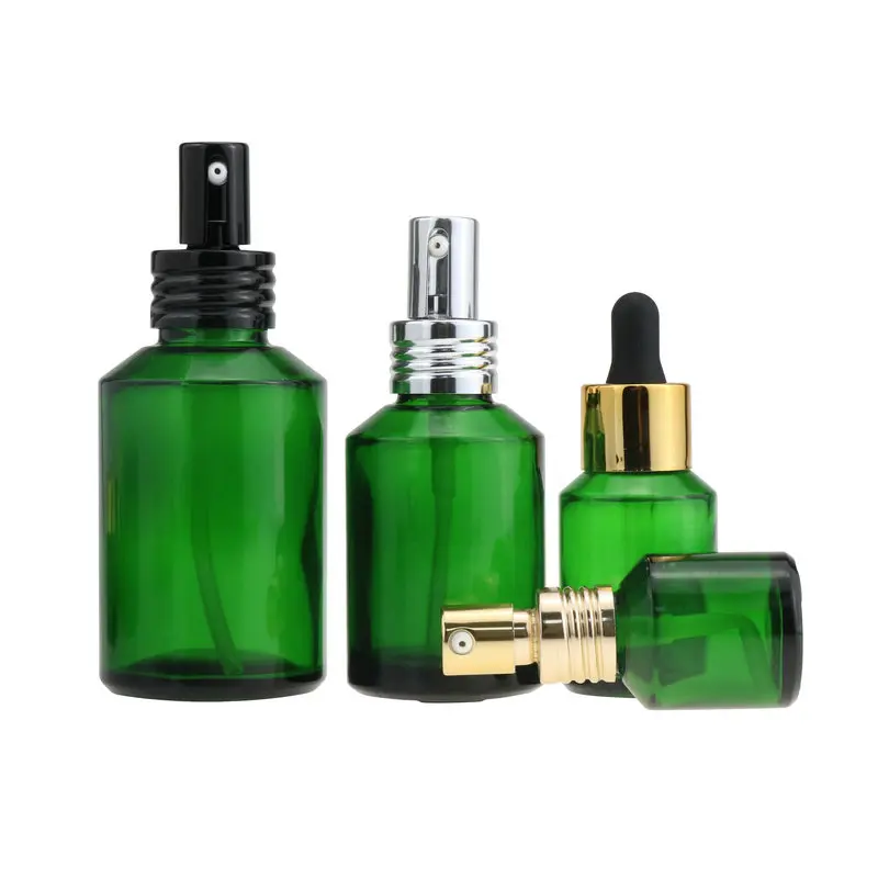 2 Oz And 4 Ounce 100ml 120ml Matte Clear Glass Spray Bottle With Shinny