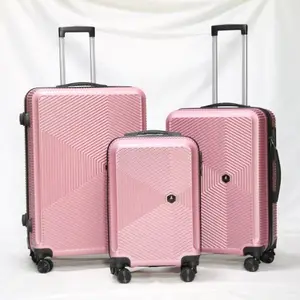 New Fashion Lightweight Factory Price Travel Style Luggage Bag ABS Luggage Trolley Suitcase 20 24 28 Inch Travel Luggage