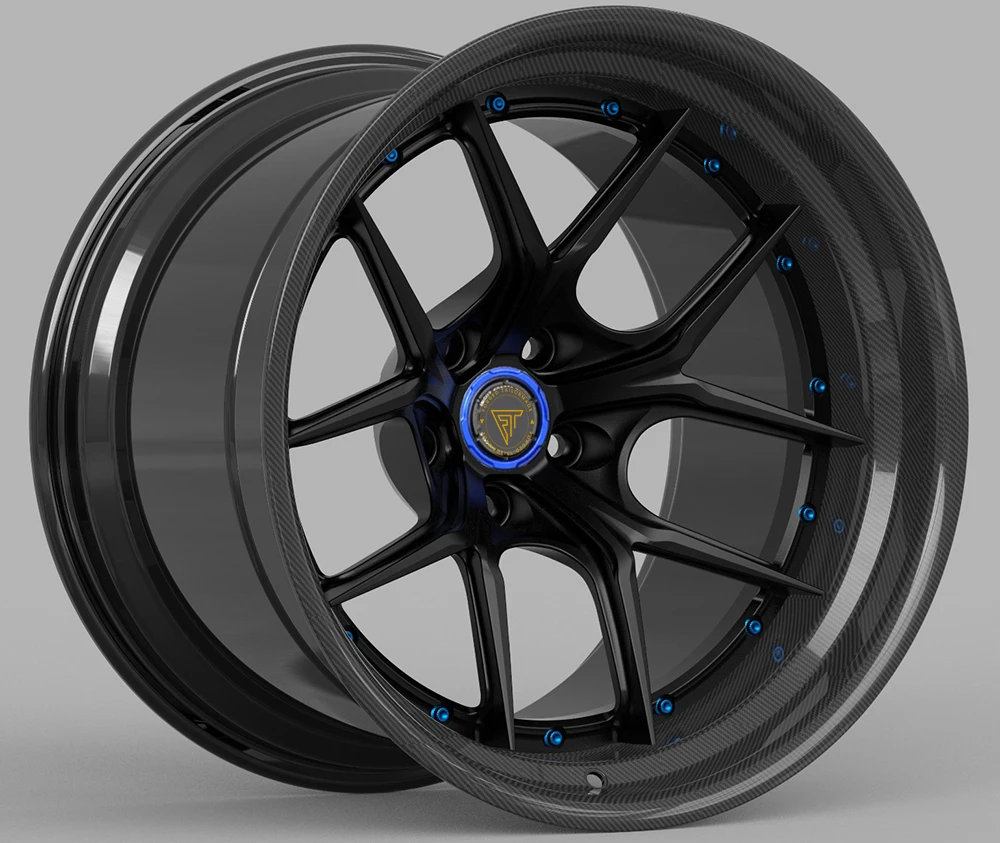 Big Face Monoblock Forged Wheels with Carbon Fiber Aero Discs for ...