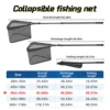 Portable Folding Landing Net Black 2.1m