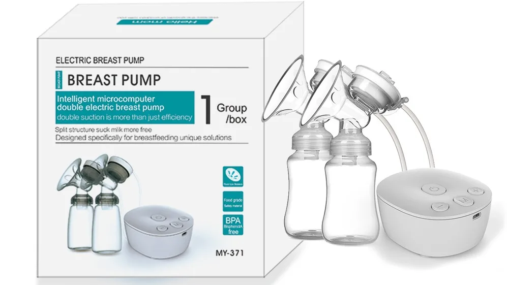 High Quality Cheap Double Single Electric Breast Pump Cordless Dual
