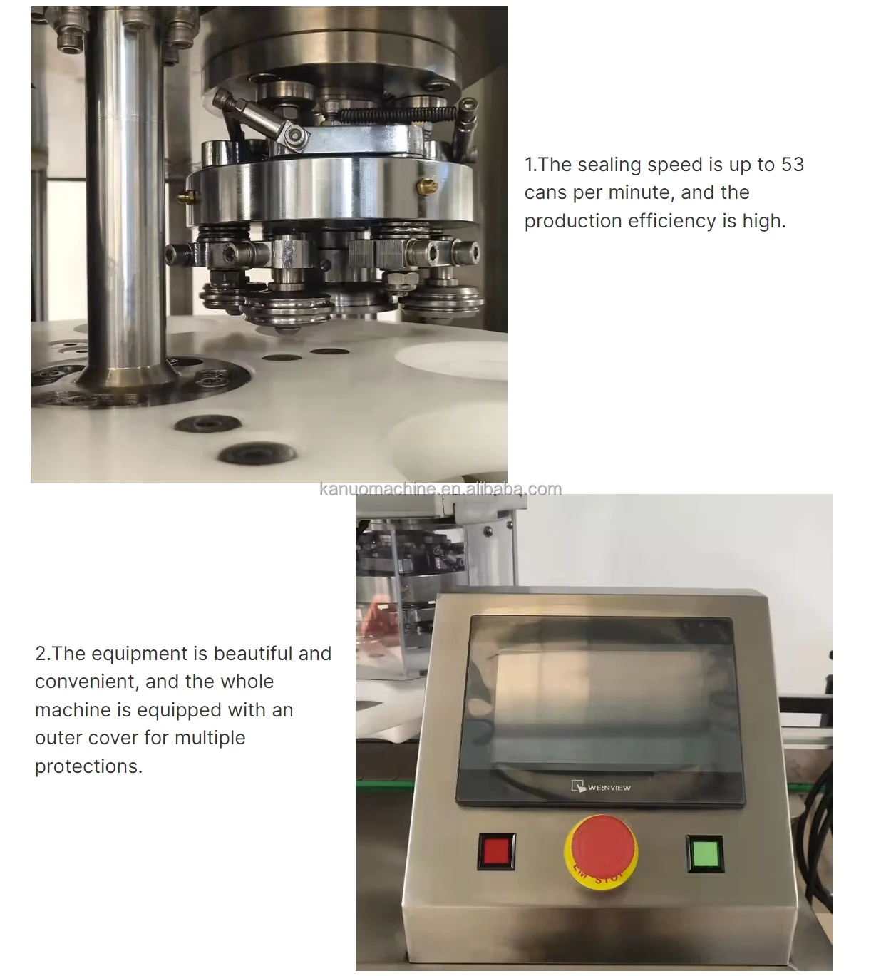 Automatic Can Seaming Machine