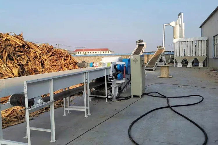 Дробилка для древесины большой мощности 160 кВт 12-15tph дробилка по хорошей