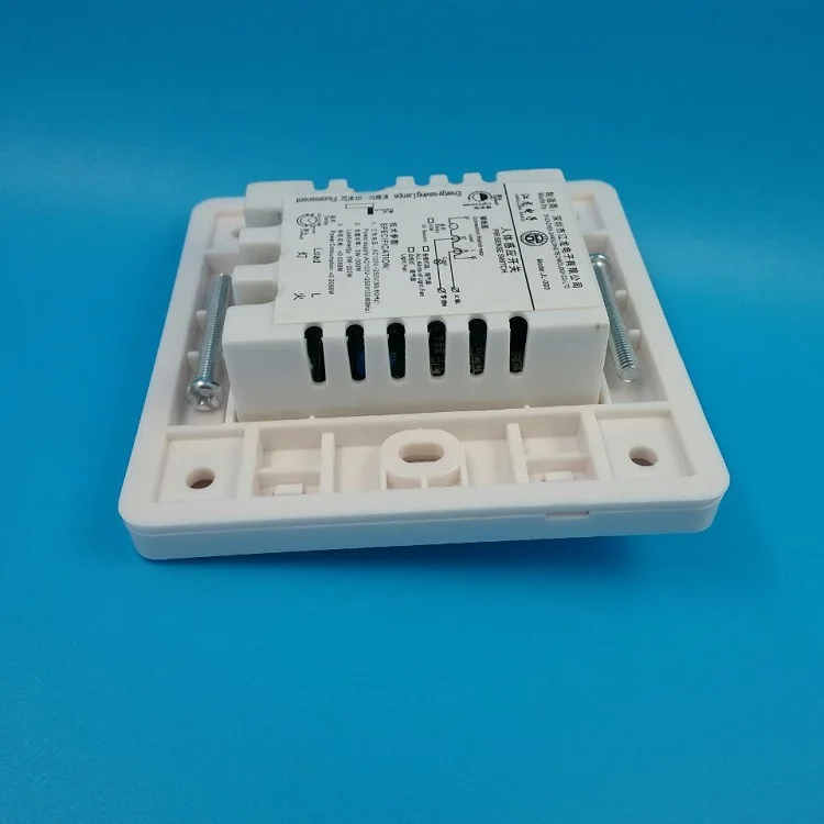 Ac100250v人体红外走廊可调延时pir运动传感器开关led节能智能开关86面板 Buy 运动传感器灯开关,迷你红外pir运动传感器