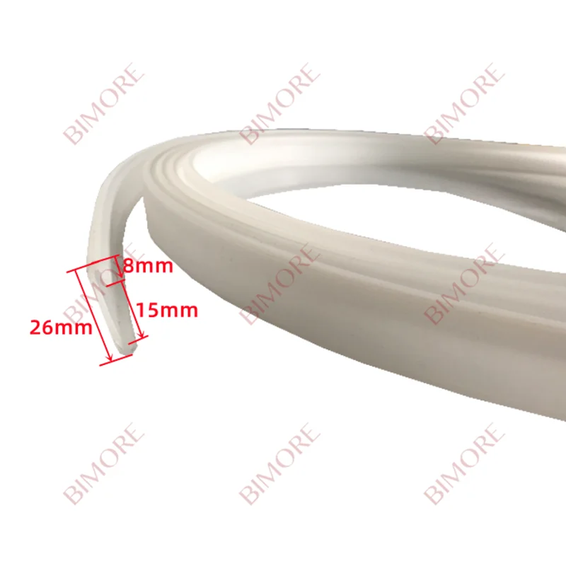 GAA50AHA1 DAA50NPK1 Bimore Escalator Handrail Guide Rubber Plastic Curve