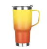 Orange and yellow