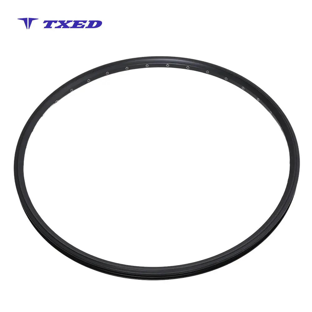 Classic Alloy Bicycle Wheel Rim 700Cx13Gx36H V Brake Compatible Double-Wall Valve 6.5mm Hole Tubeless Ready
