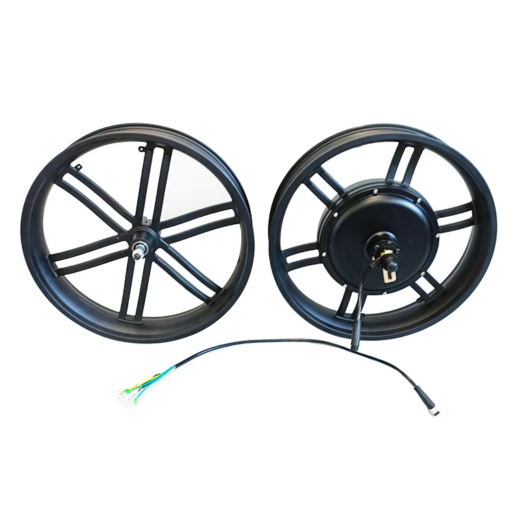48v 1000wホイールモーター新品　20x4.0 電動ファットバイク用送料込 20x4 Inch Gearless 48V-72V 1500W off-Road E-Bike Motor