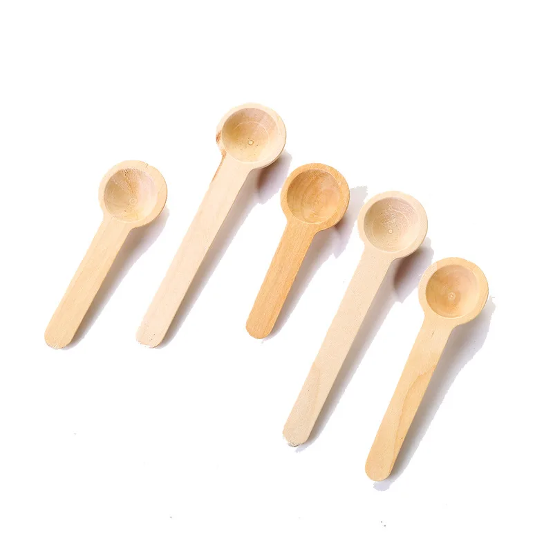 Wholesale Cheap Bulk Mini Baby Kids Milk Powder Wooden Measuring