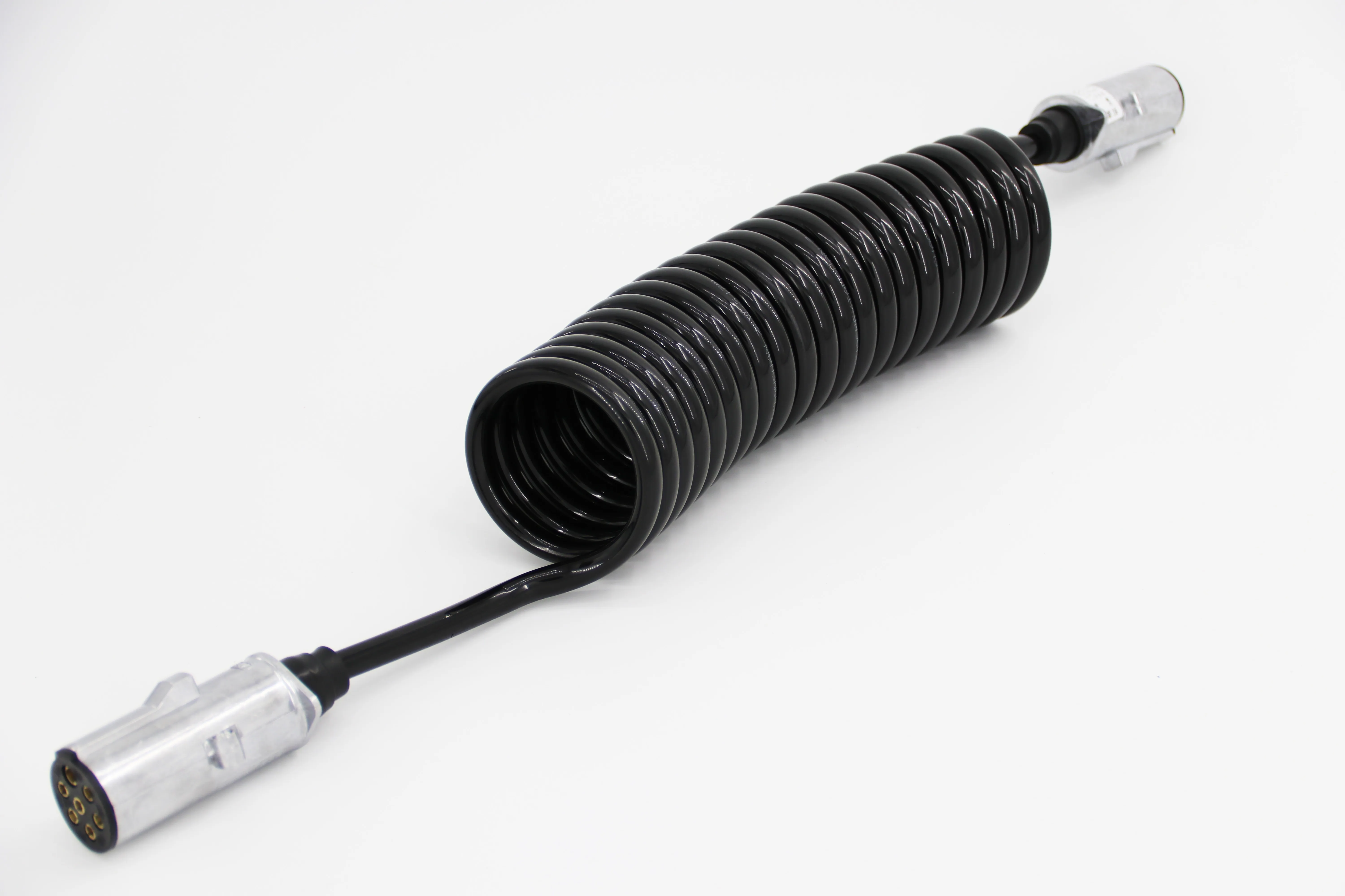 7 Core Cable Trailer Electrical Spiral for Rearview Camera