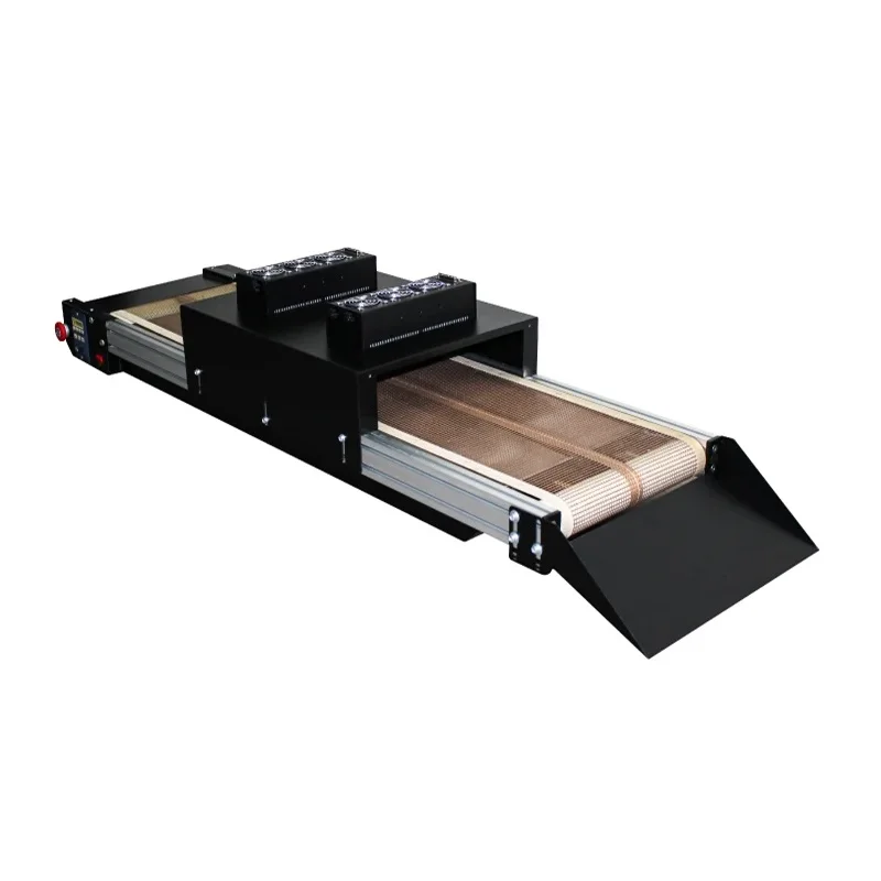 Automatic Compact Desktop UV LED Curing Machine 220v with Belt Conveyor ...