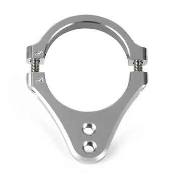 Universal Frame Tube Steering Shock Absorber Bracket For Motorcycle Bike Modification