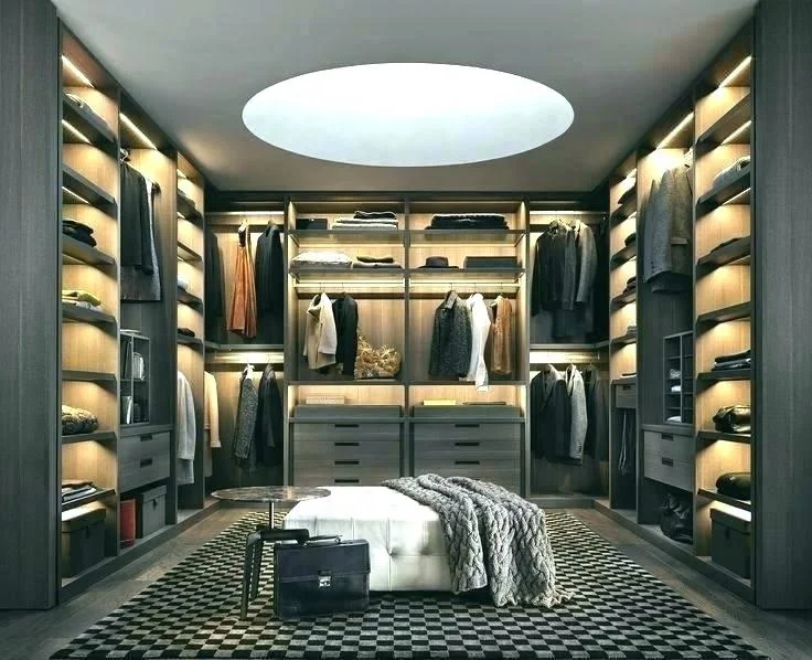 Modern Luxury Wardrobe / Walk-in Closet PLYJ20010-104