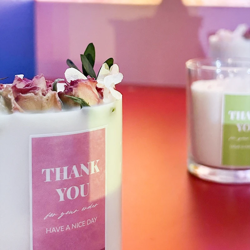 Ins Style Multicolor Unique Soy Candle Wax Bulk Order Aroma Scented