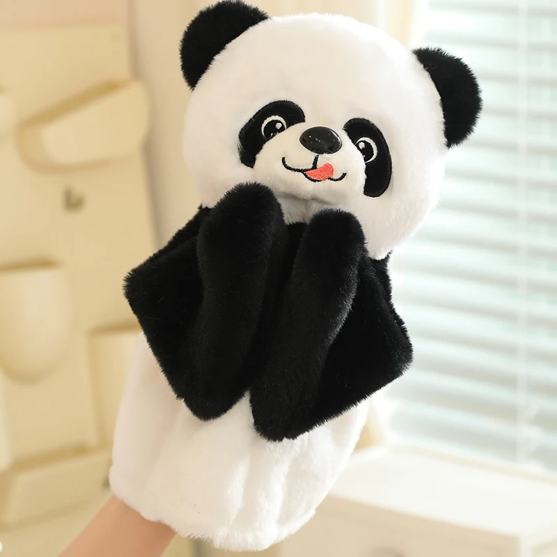 Puppets Hand Custom Cute Boxing Cat Capybara Panda Squirrel Stuffed Animals Plush Hand Puppet Toys Kids Play Toys Holiday Gifts