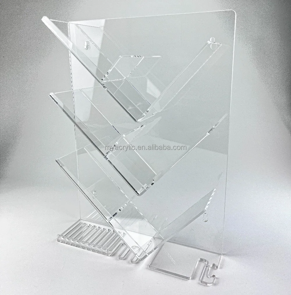 Acrylic Bathroom Shelf with Drainage
