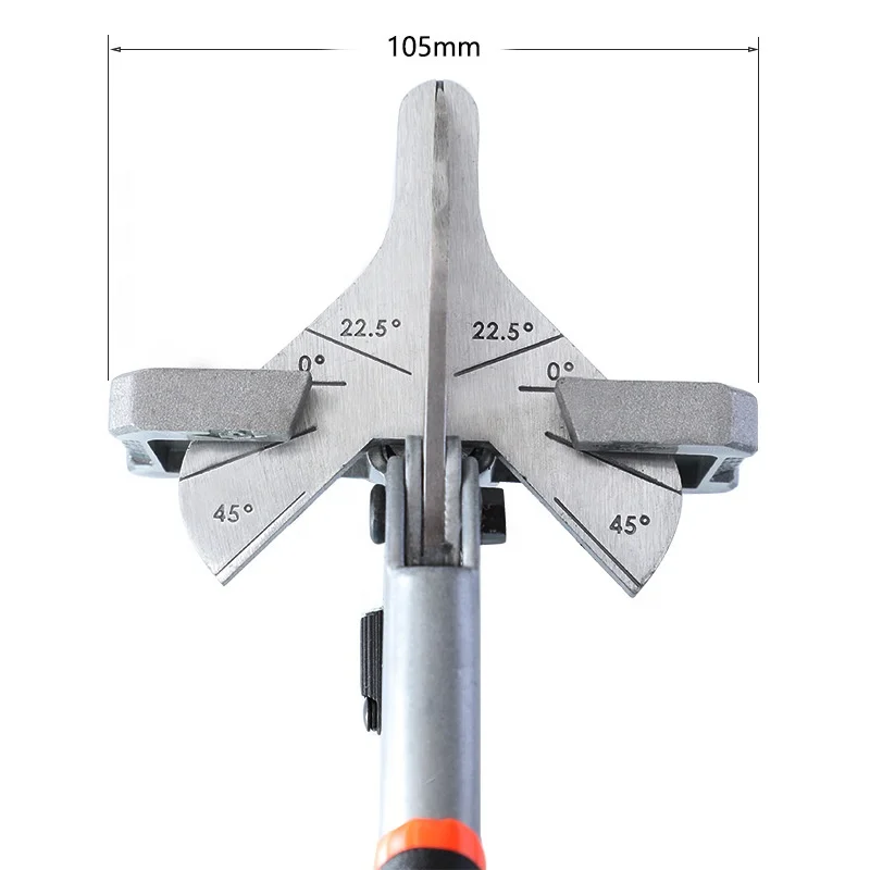High Carbon Steel Miter Cutter Plier Multi-Angle Hand Scissors for Cable Chute DIY Grade Chamfer Quarter Cutting OEM