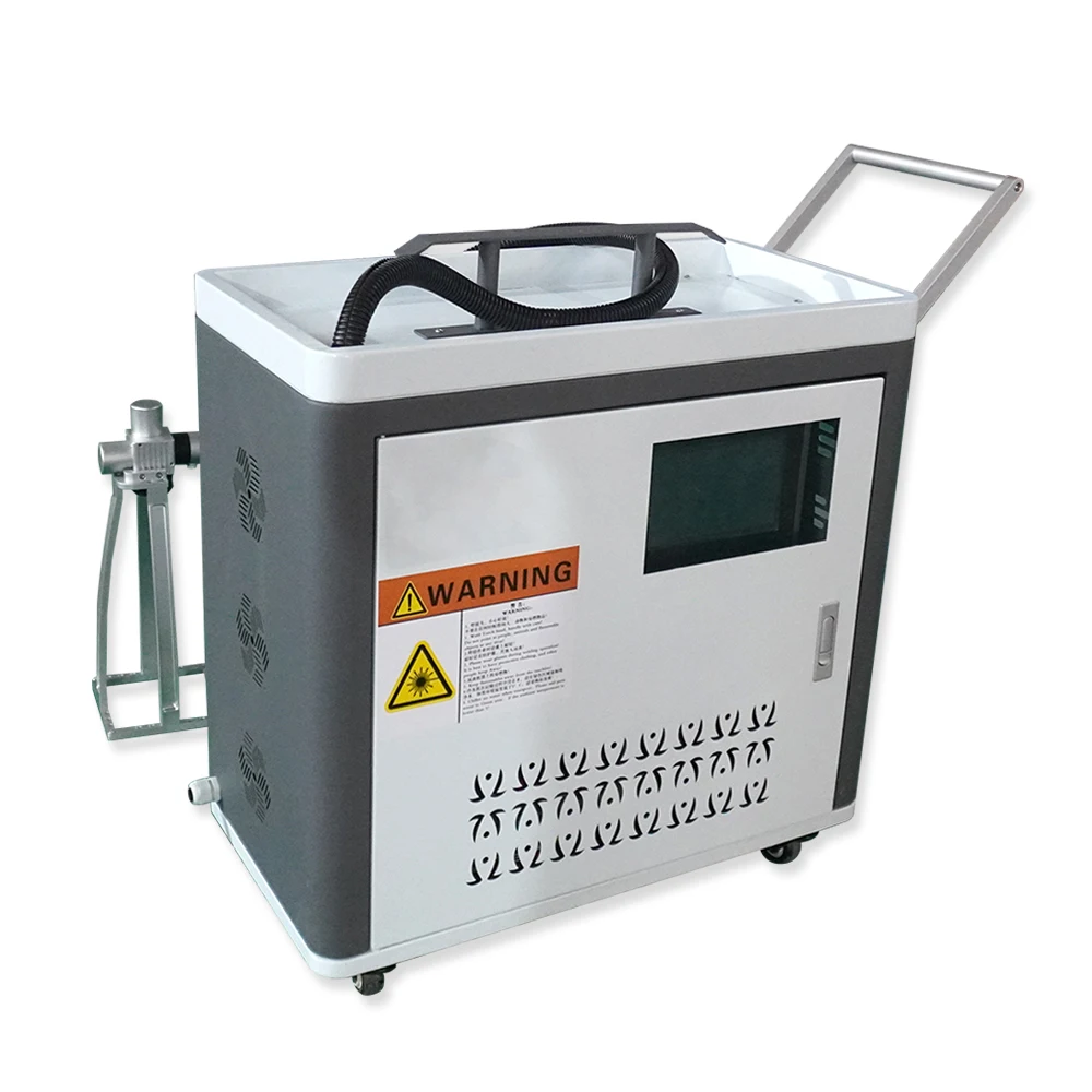 Cnc  Group High Power 3000 Watts Laser Cleaning Machine for Metal Oil Paint Rust Removal Laser Cleaner