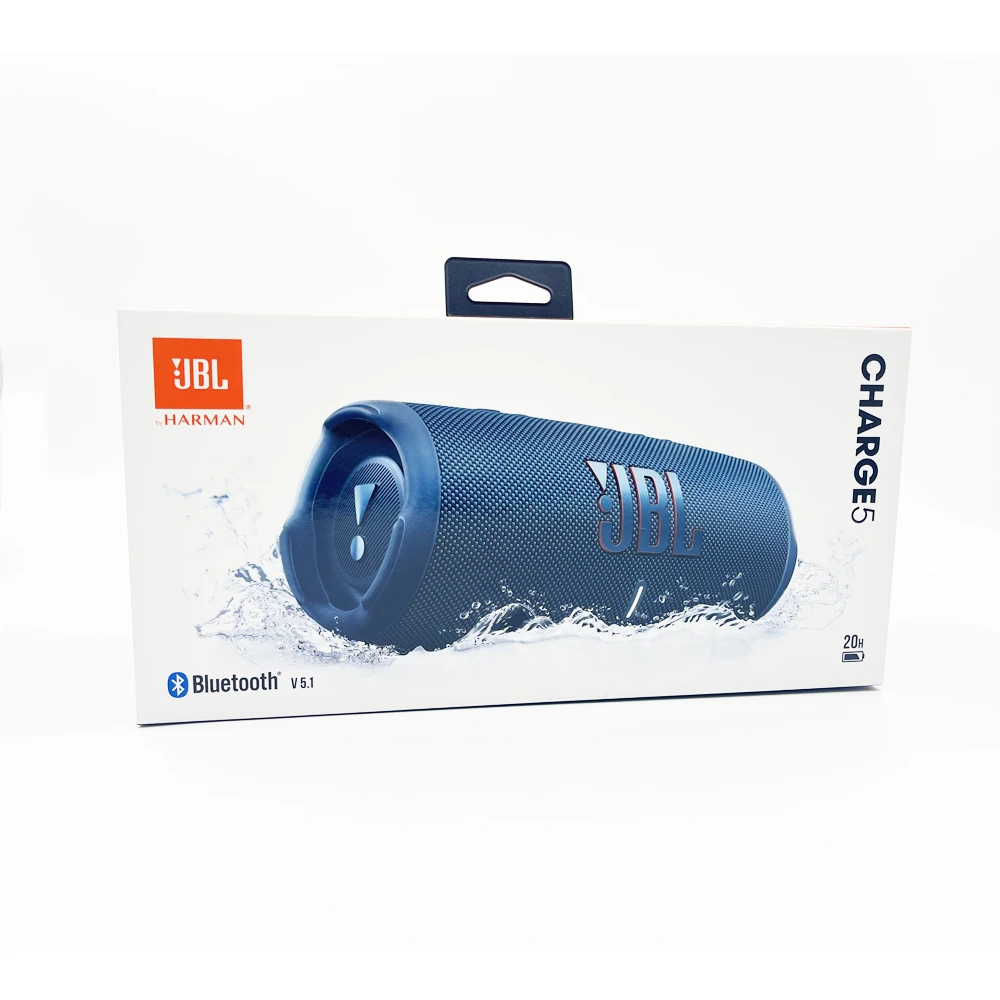 JBL Charge 5 Portable Bluetooth Speaker - IP67 Waterproof, 20H