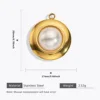 Pearl pendant-style 5 = 2PCS