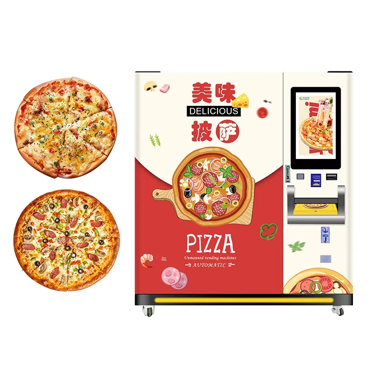 Горячий продавать автомат для пиццы полностью автоматический быстрой продажи горячей еды торговый