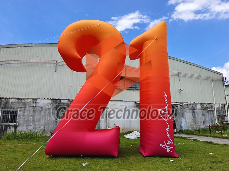 Giant Alphabet Letters - Eye-Catching Inflatable Lighting
