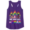 we are all human purple