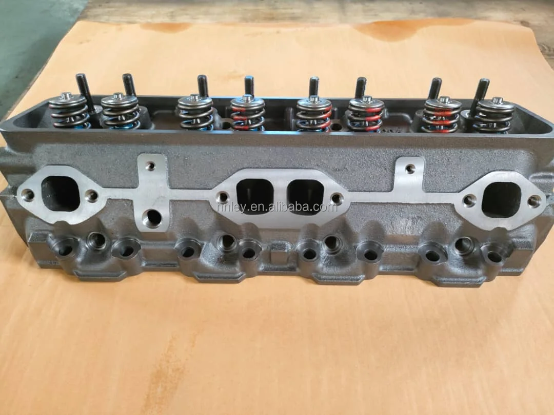 Sbc Gm350 Complete Cylinder Head Iron Casting Engine Sbf Gm V8 Cylinder Head Assy 12558060 For 6336