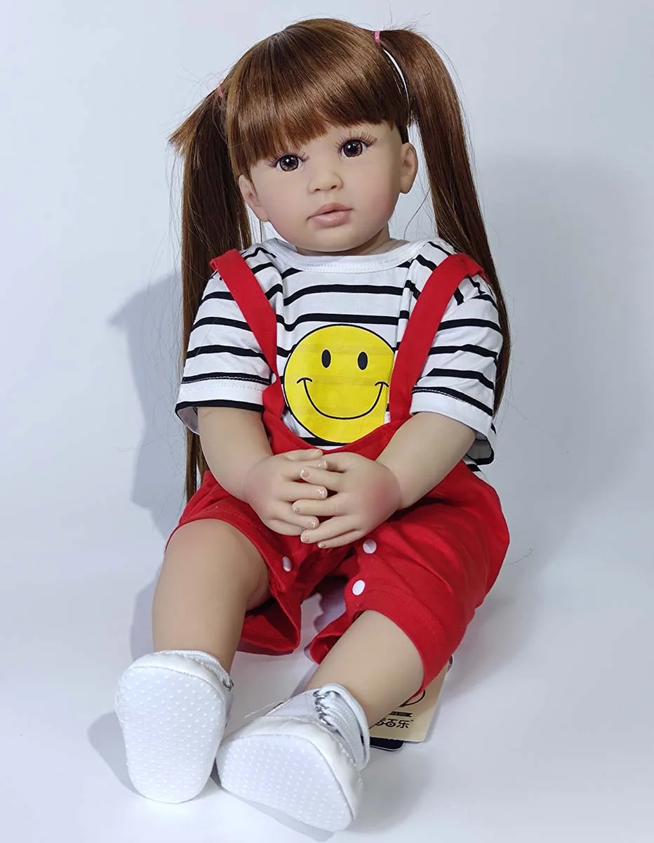 60 Cm Dolls Set Kit Realistic Mini Toy Simulated Full Body Cotton And