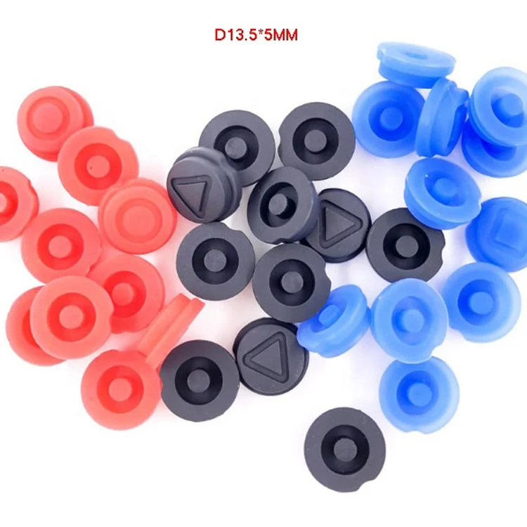 Silicone Rubber Cover /Cap for Flashlight Switch OEM On/OFF Buttons Keypads