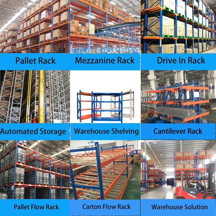 Industrial Heavy Duty Multitier Warehouse Rack Steel Mezzanine Floor