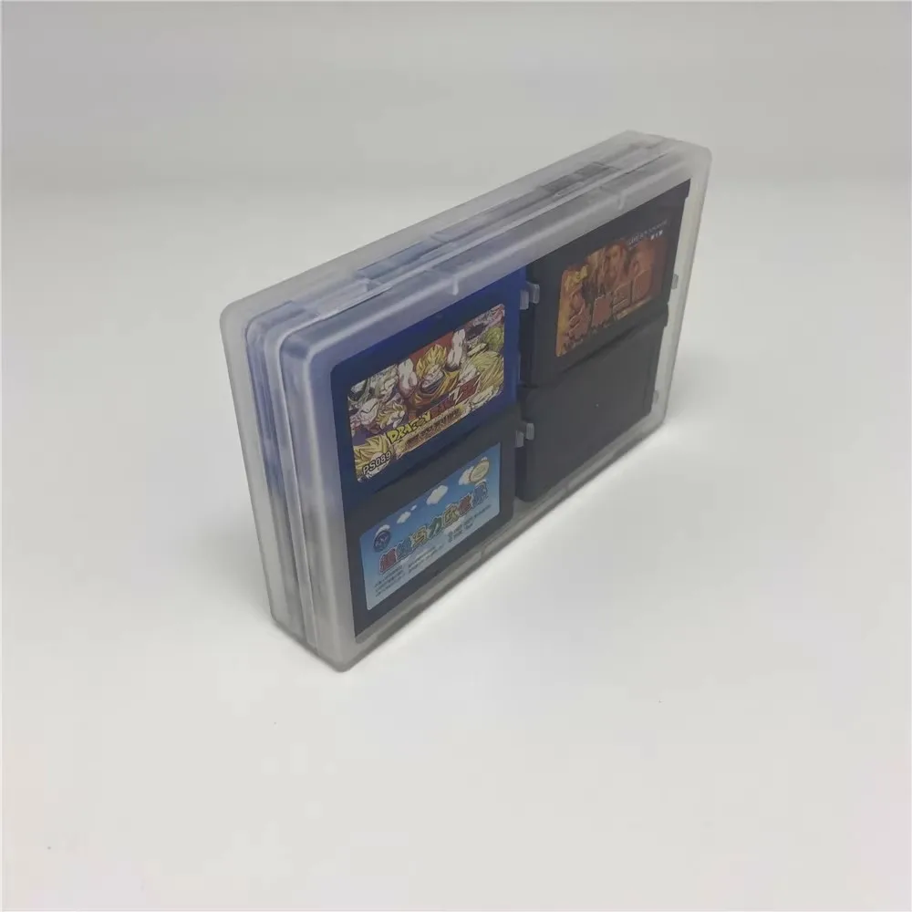 Factory Sale 4 in 1 Storage Box With Four English Language Video Game Cartridge for Game Boy Advance