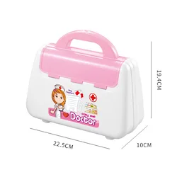 Лидер продаж детская силиконовая игрушка для ролевых игр медицинский чехол переноски набор игрушек врачей детей