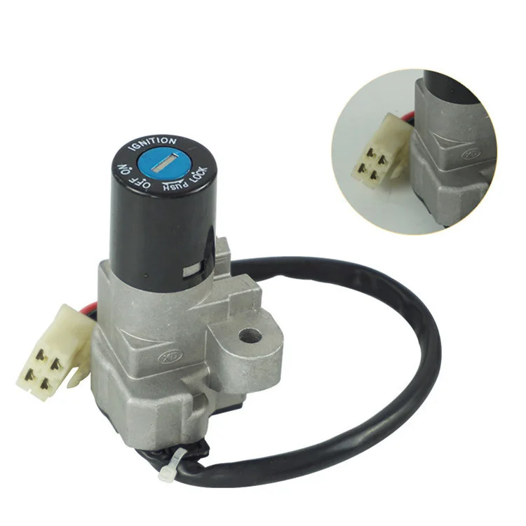 Переключатель зажигания мотоцикла для GSXR1000 SV650 TL1000R, переключатель зажигания мотоцикла, топливная крышка GasTank, набор ключей для блокировки сиденья