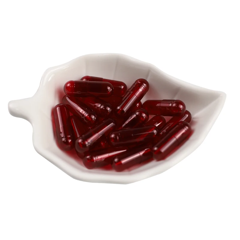 Халяль вегетарианские желатиновые пустые витаминные капсулы