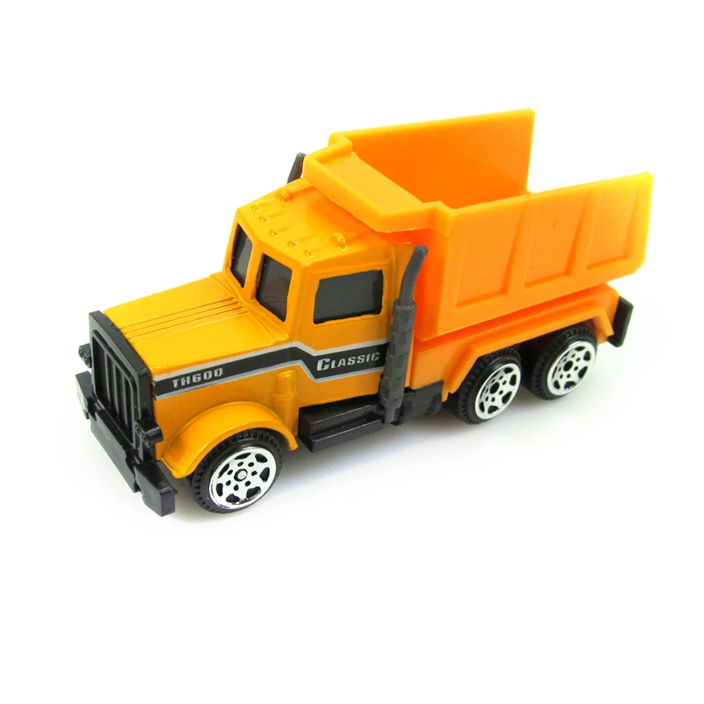 1 X Kids Mini Alloy Construction Vehicle Toy Excavator Dump Truck Model Toy Gift