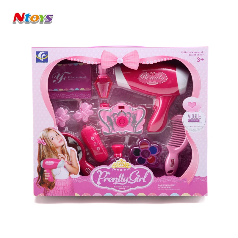 Новейшие игрушки для девочек сушилка волос набор макияжа