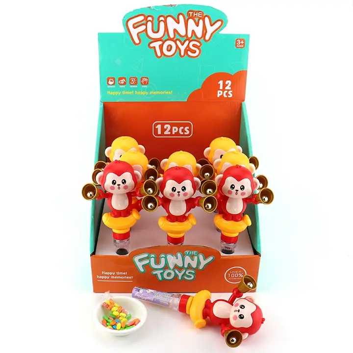 monkey shaking bell