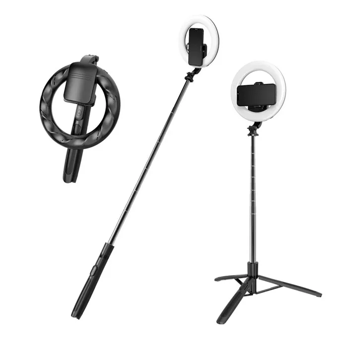 Inch LED Ring Light with Tripod Stand Portable Cell Phone Fill