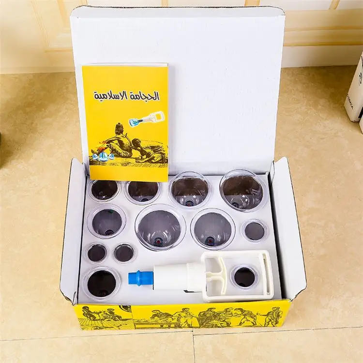 2023 Wholesales Wholesale Facial Hijama 12 Pcs Set Acupuncture Cupping Sets