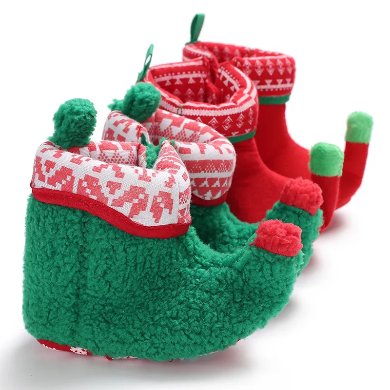 infant christmas shoes