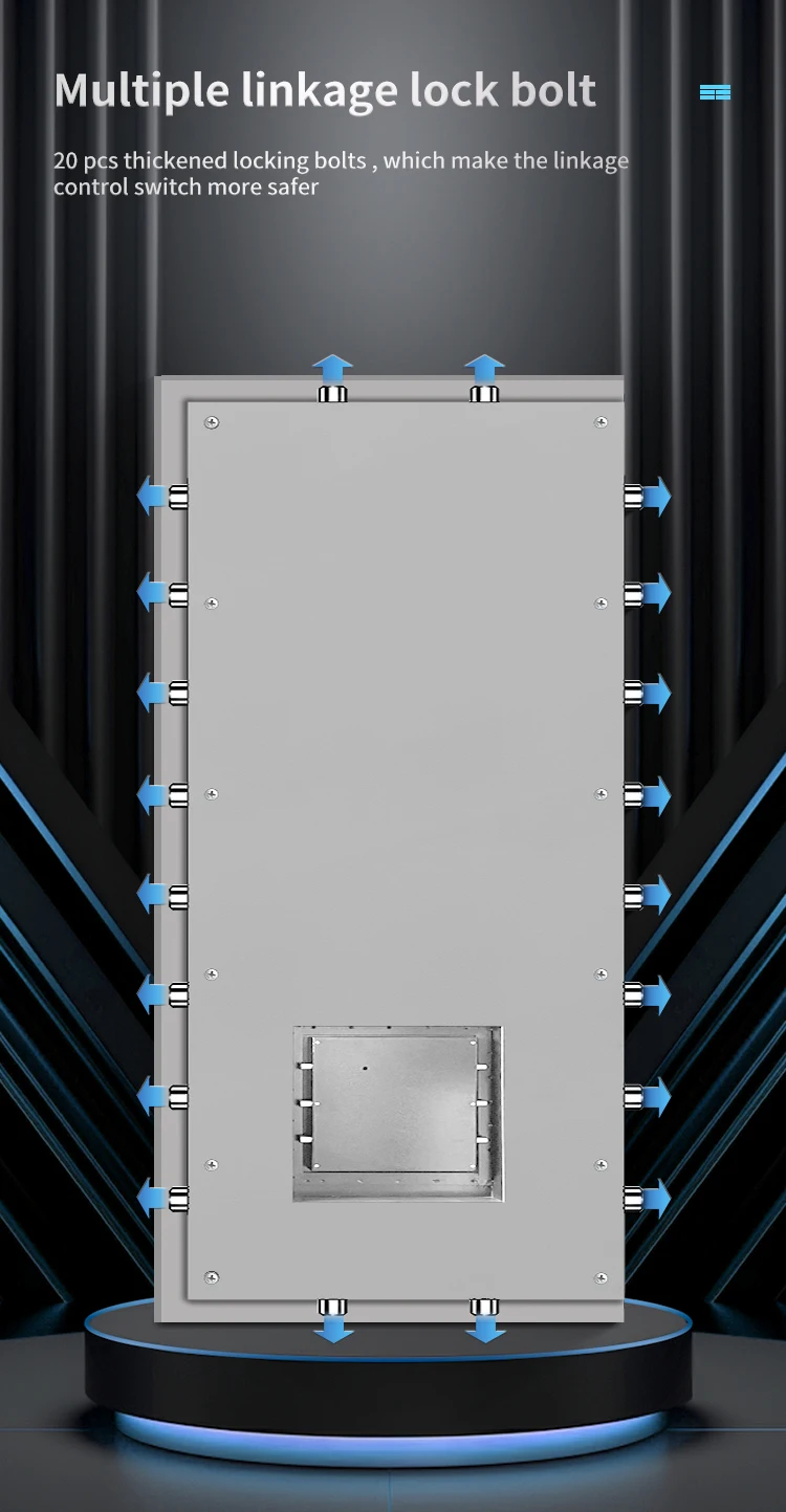 CEQSAFE Sale Decorative Bank Safe Deposit Digital Opening Vault Case Room Making Box Vault Door manufacture
