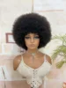 Parrucca riccia afro crespa frontale in pizzo 13x4
