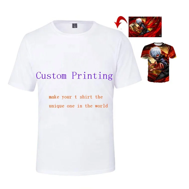 custom print tees