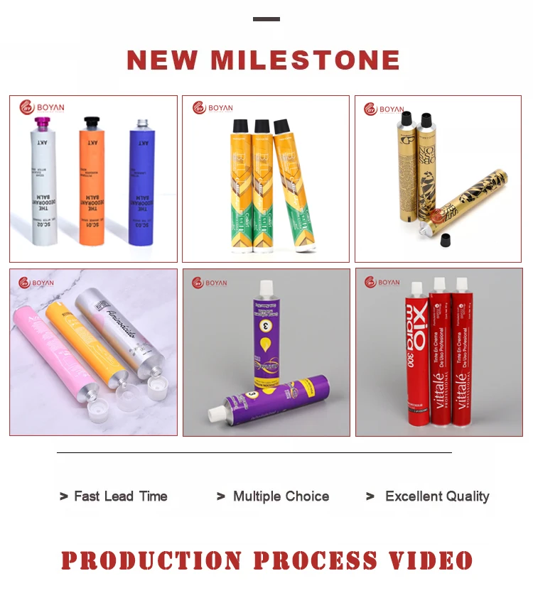 Custom Hand Cream Soft Tubes Recyclable Packaging 70ml 100ml Ointment