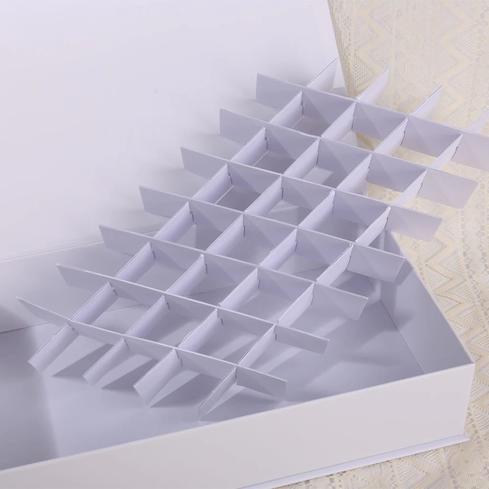 OEM-luksus-magnetisk papplåda gaveboks, stiv foldbar flip-top papirpakning med egendefinert papirinnsetting